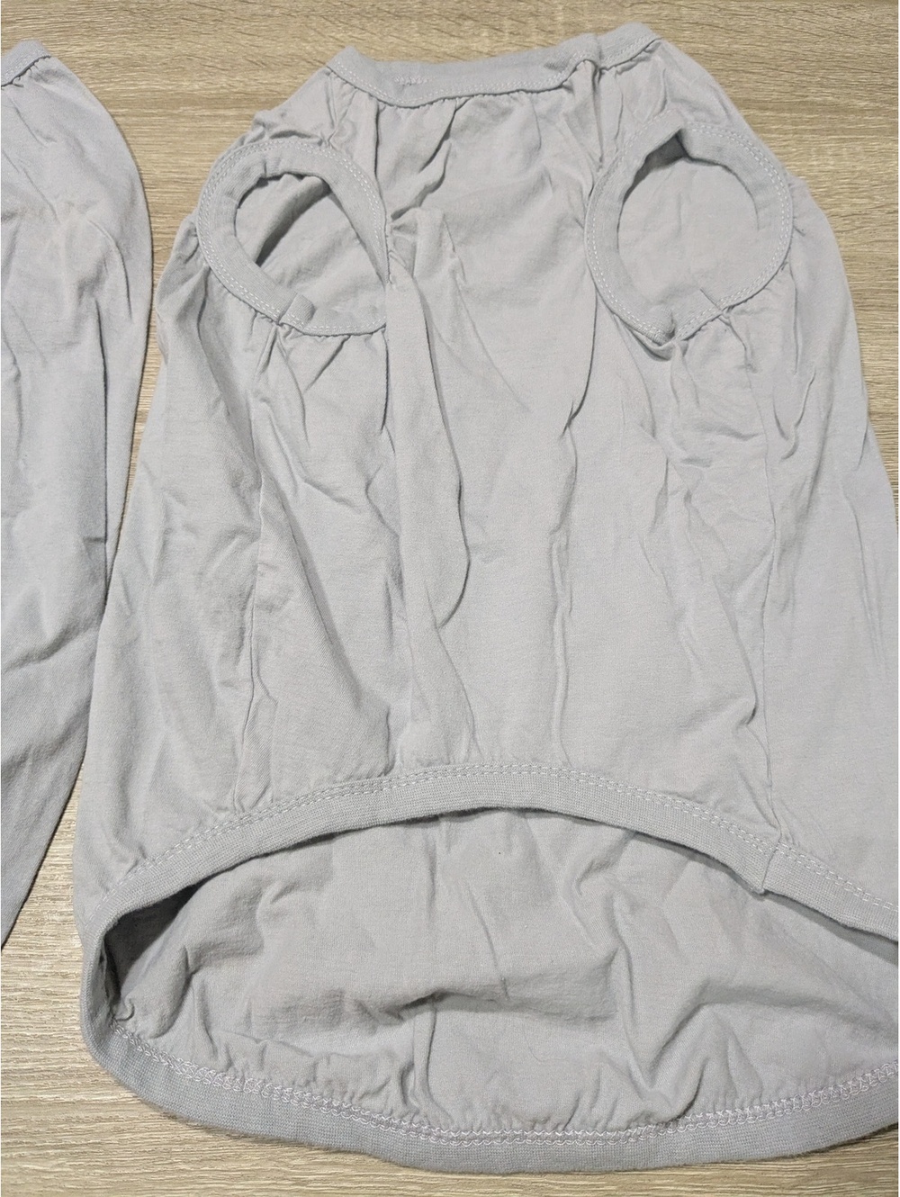 Light gray pet tshirts